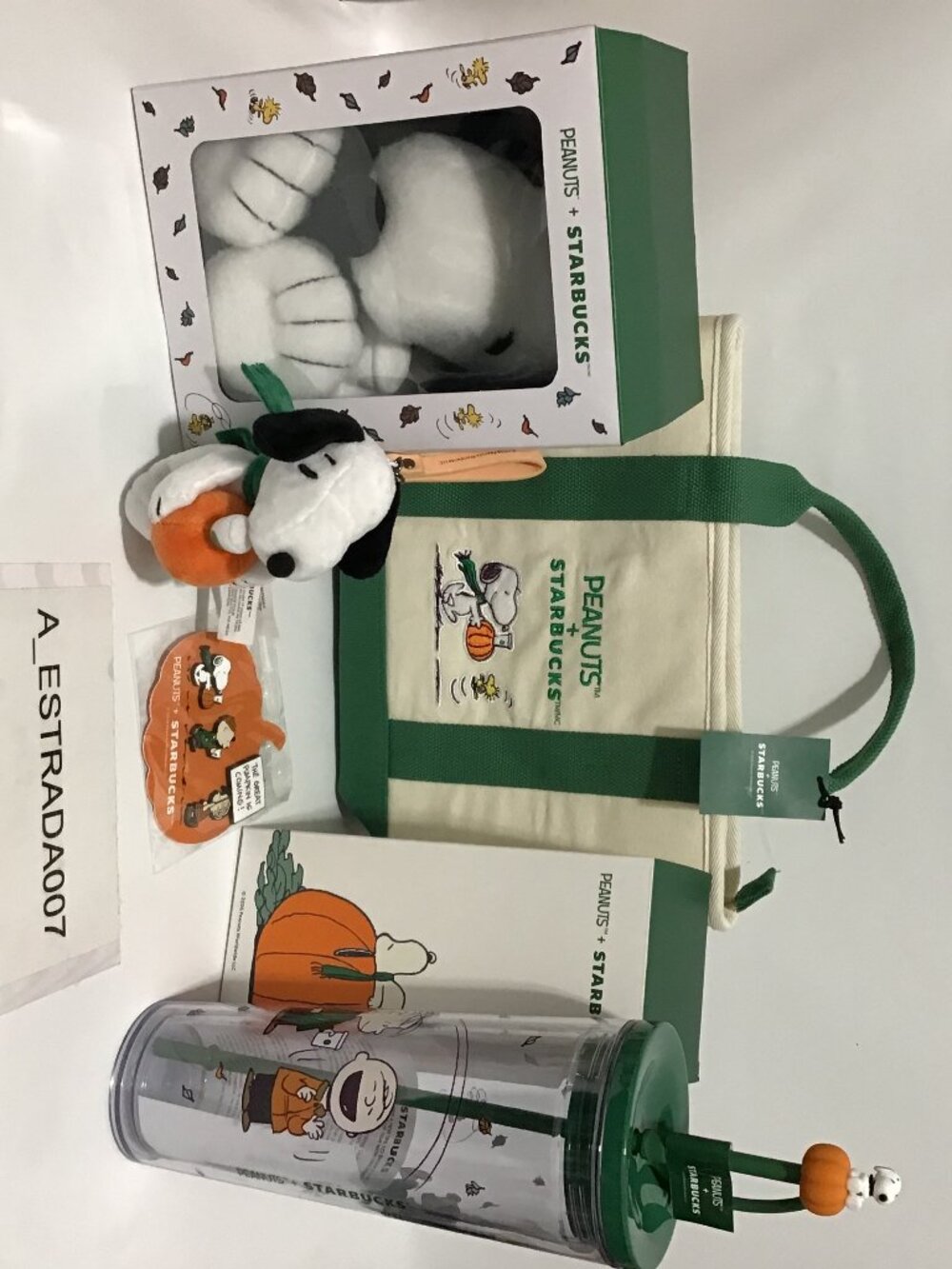 Deadstock Starbucks x Peanuts Snoopy 2026 Limited Edition Bundle of 6 NEW